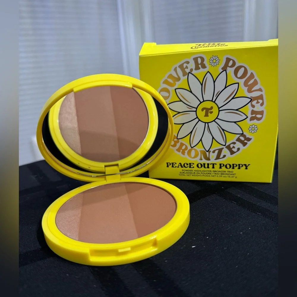 Trixie Cosmetics Flower Power Bronzer in Peace Out Poppy